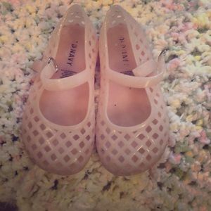 Little girls jelly sandals